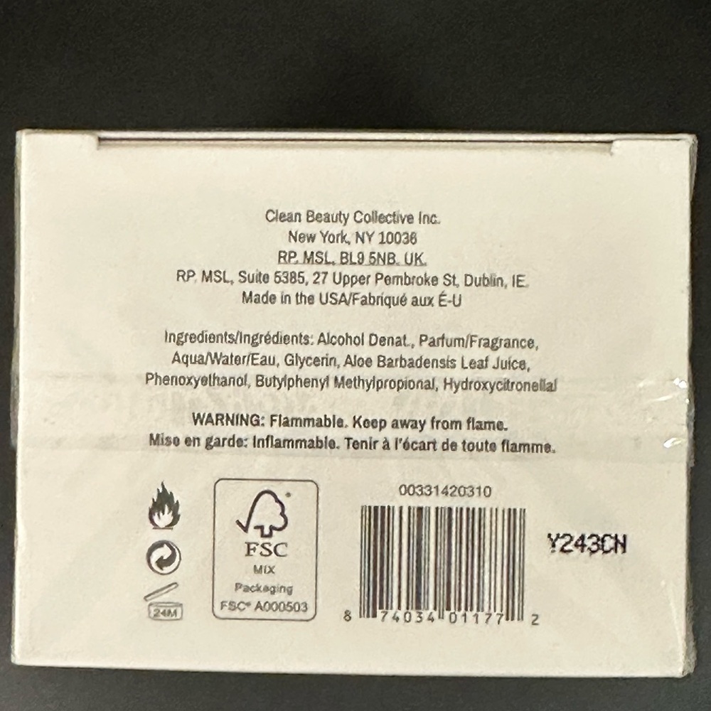 CLEAN RESERVE RADIANT NECTAR 3.4 OZ EAU DE PARFUM SPRAY-BRAND NEW IN SEALED BOX) - Picture 4 of 4